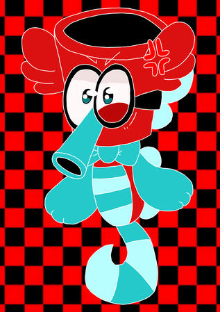 Toots Honkohorse (the white outline vers before he had normal outlines oof)